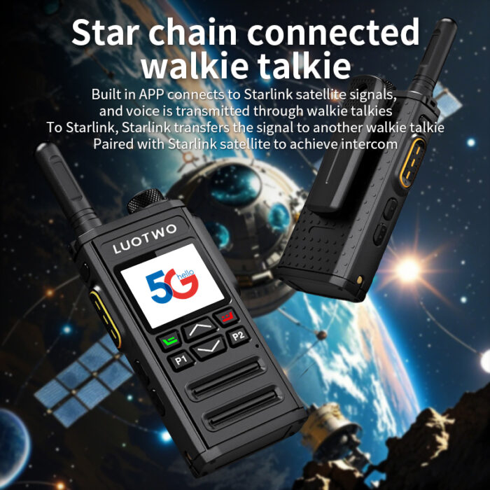 LUOTWO Zello Starlink Walkie Talkie DG2000