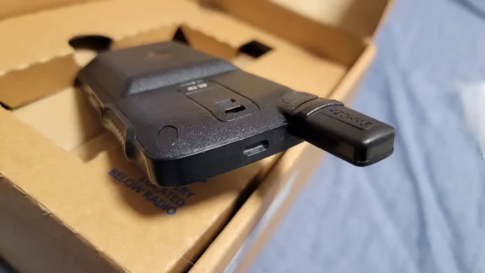 2000-2500mAh Two Way Radio - close-up