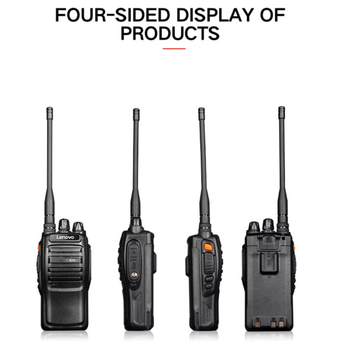 Lenovo C11 Walkie-Talkie 16 Channel Two Way Radio - Image 6