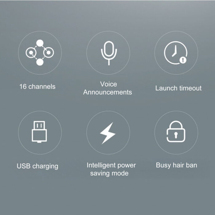 Lenovo N7 Walkie Talkie Professional FM Transceiver Handheld Two Way Radios Rechargeable - Image 5