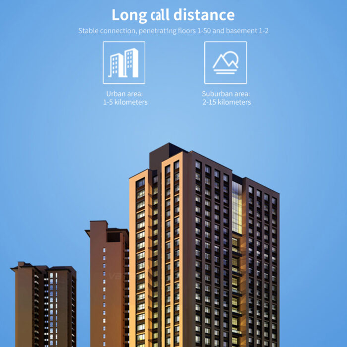 Lenovo N99 Walkie Talkie with 16 Channels for Hiking Camping Trip - Image 6