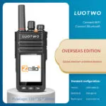 LUOTWO M3 Funkgerät: 2G/3G/4G-Touchscreen-Sprechfunk mit WiFi & Bluetooth