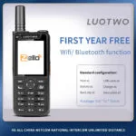 LUOTWO M920 4G Walkie Talkie: Radio Dua Arah Jarak Jauh dengan GPS, Bluetooth & Kartu SIM