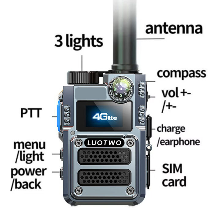 LUOTWO Public network 4G outdoor walkie-talkie
