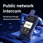 LUOTWO Zello DG5000 Walkie Talkie: WiFi, Bluetooth, große Reichweite, IP67 wasserdicht, GPS, Type-C wiederaufladbar