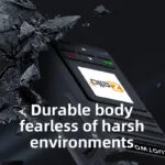 LUOTWO Zello DG8000: جهاز لاسلكي مقاوم للماء طويل المدى مع WiFi وبلوتوث و GPS – راديو محمول IP67 قابل لإعادة الشحن