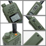 LUOTWO AR-152 15W Powerful CB Two way Radio 12000mAh Battery Tactial Long Range Walkie Talkie