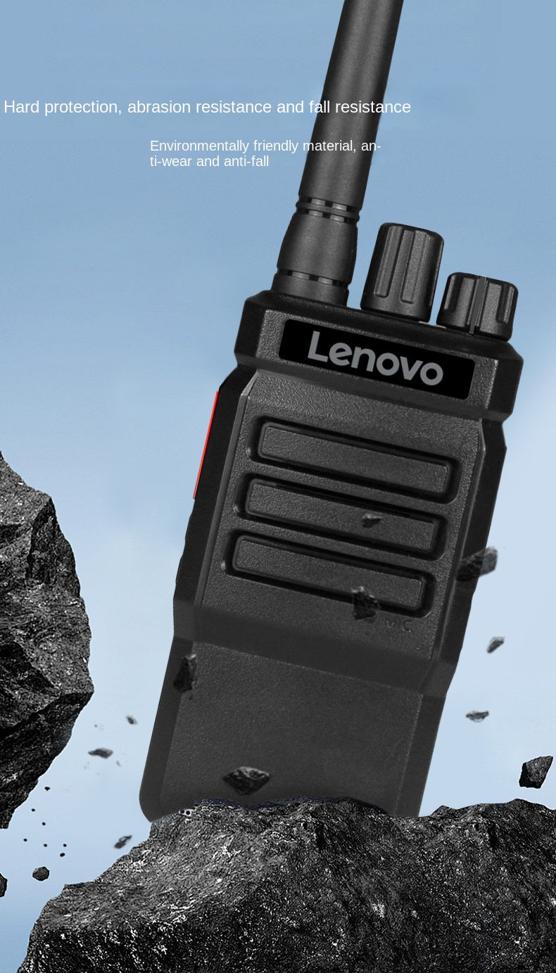 Lenovo C12+ Walkie Talkie UHF Two Way Radio