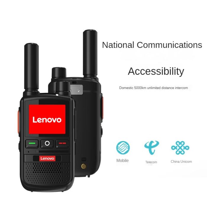 Lenovo CL268 Walkie Talkie High Power Long Range Communication Device PoC Two Way Radio