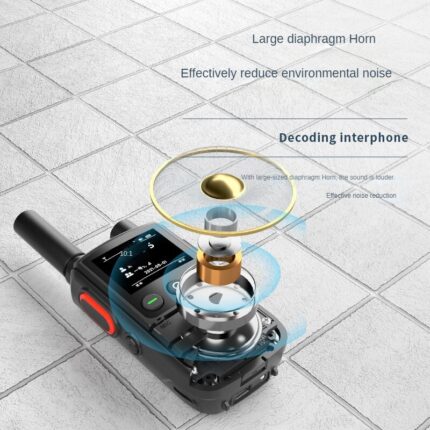 Lenovo CL268 Walkie Talkie High Power Long Range Communication Device PoC Two Way Radio