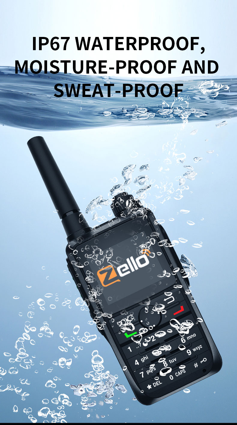 Zello DG6300 National Intercom Walkie Talkie Support WiFi bluetooth Long Range Radio