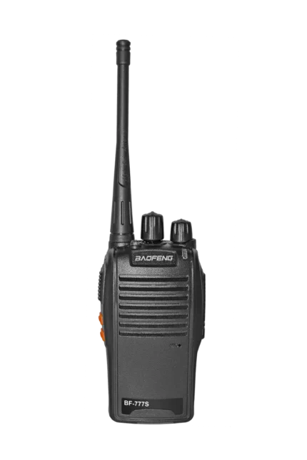 BaoFeng 777S Two Way Radio - in-hand use