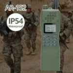 BaoFeng Ar-152 Two Way Radio - in-hand use