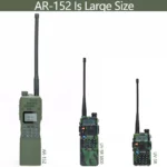 BaoFeng Ar-152 Two Way Radio - side view