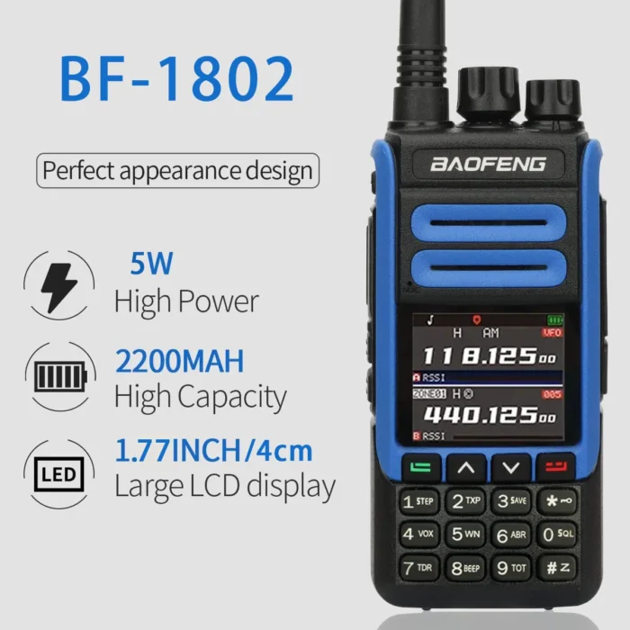 BaoFeng BF-1802 Two Way Radio - close-up