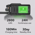 BaoFeng Bf-s56 Two Way Radio - side view