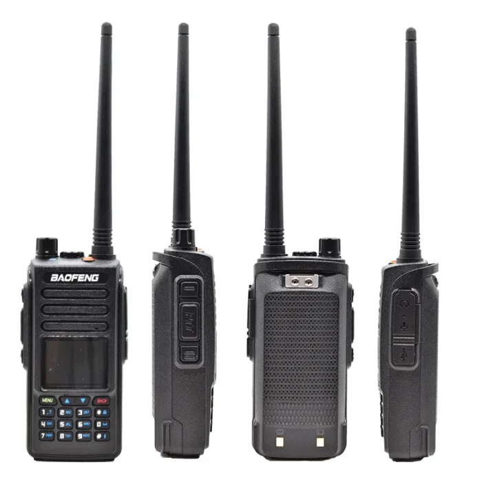 BaoFeng DM-1702 Two Way Radio - side view