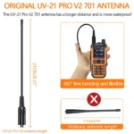BaoFeng UV-21 Two Way Radio - package contents