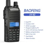 BaoFeng Uv-82 Two Way Radio - close-up