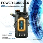 BaoFeng Uv-k68 Two Way Radio - close-up