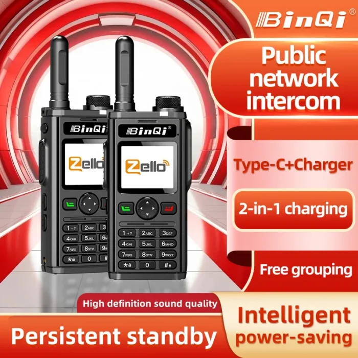 BINQI Bq-298 Two Way Radio - detail view