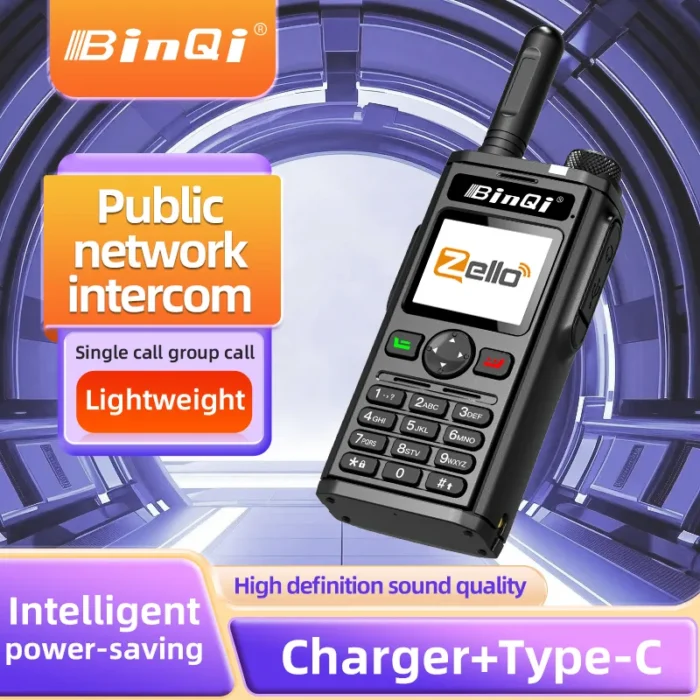 BINQI Bq-298 Two Way Radio - package contents