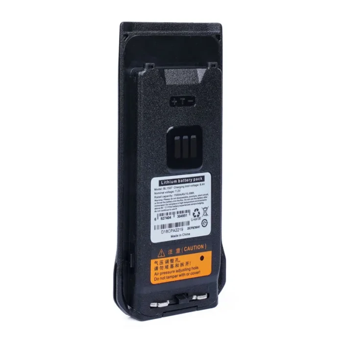 Bl1507 1500mAh Li-ion Walkie Talkie Lithium Polymer Battery Compatible Hytera Bp51x Bp56x Bp515 Bp565 Ap585 Dmr Digital 2-Way - close-up