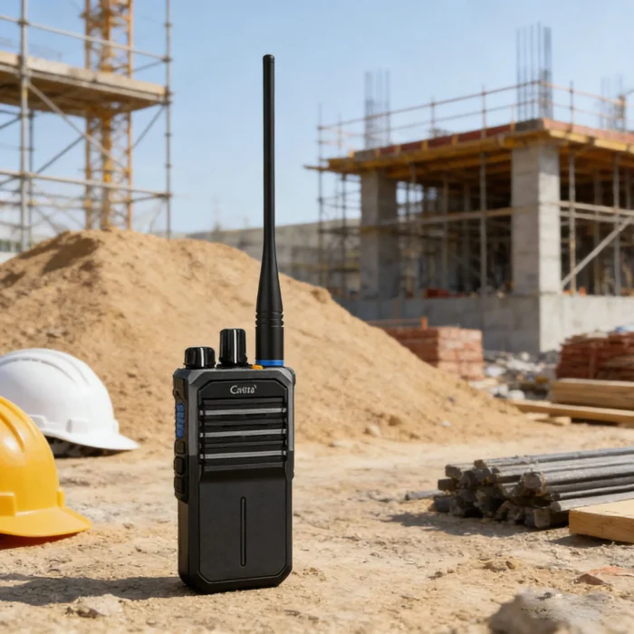 Caltta Dh410 Two Way Radio - side view
