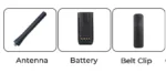 Caltta E3208 Two Way Radio - in-hand use