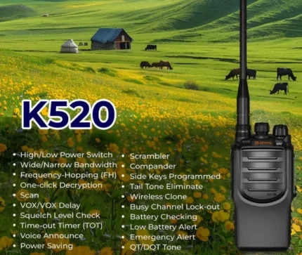 Caltta K520 Two Way Radio - front view