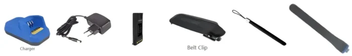 Caltta Ph910ex Two Way Radio - side view