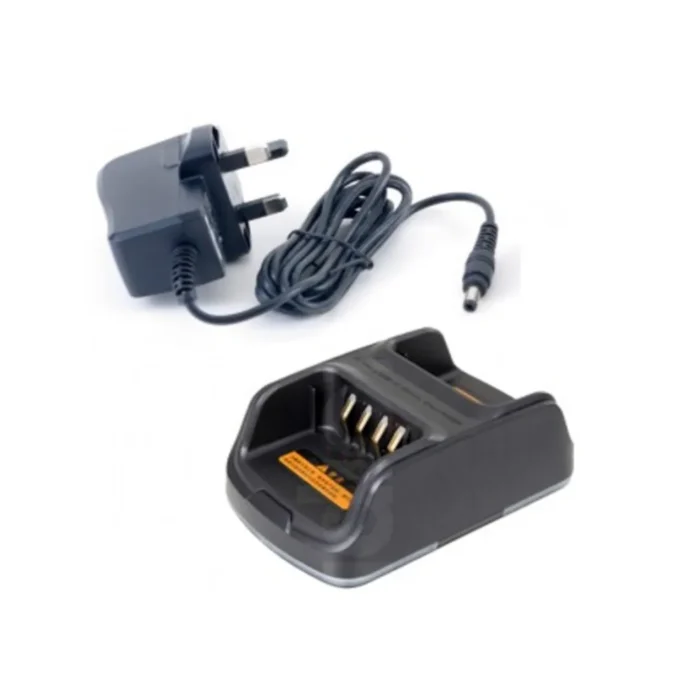 شاحن مزدوج CH10A06 لأجهزة Hytera PD705 وPD785 وPD505 وPD605 وPD685 بشحن سريع QC1.0 بقوة 5 واط