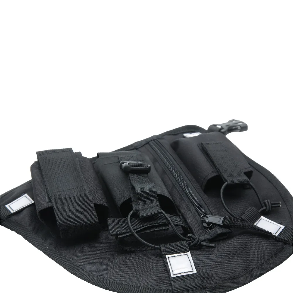 Baofeng Double Radio Shoulder Holster Vest Rig - Essential Chest Harness for Two Way Radio and