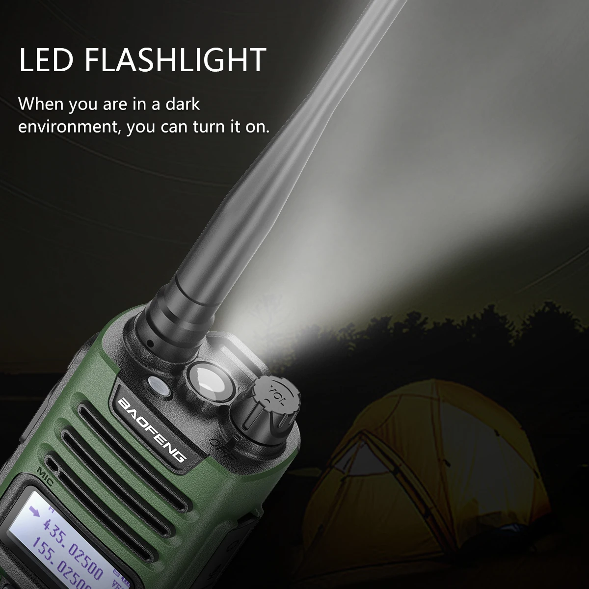 Baofeng M-13 Pro Air Band Walkie Talkie - Long Range Ham Radio with NOAA, Type-C, High Power UV