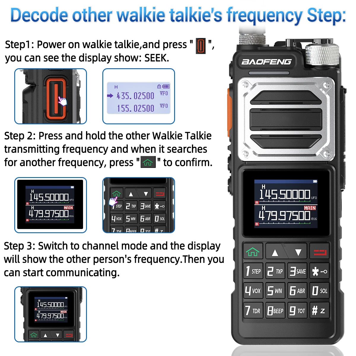 Baofeng UV-25 Pro Max: High Power Air Band Walkie Talkie for Long-Range Hunting & NOAA FM Radio