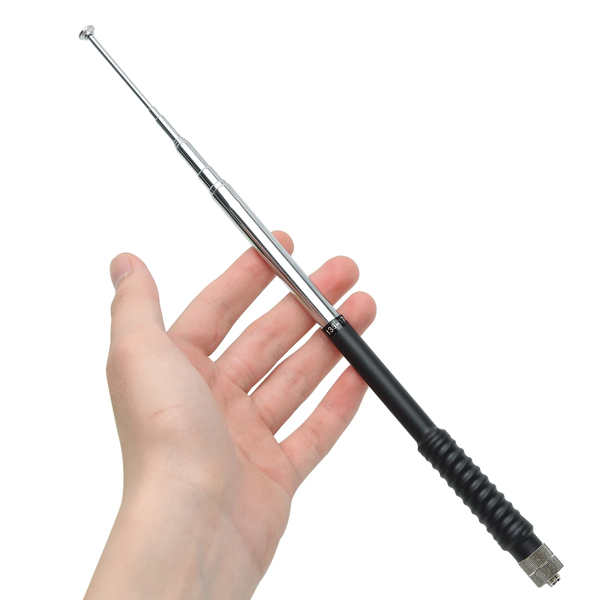 High Gain 130cm SMA VHF Telescopic Antenna for Baofeng UV-5R & Quansheng Walkie Talkies