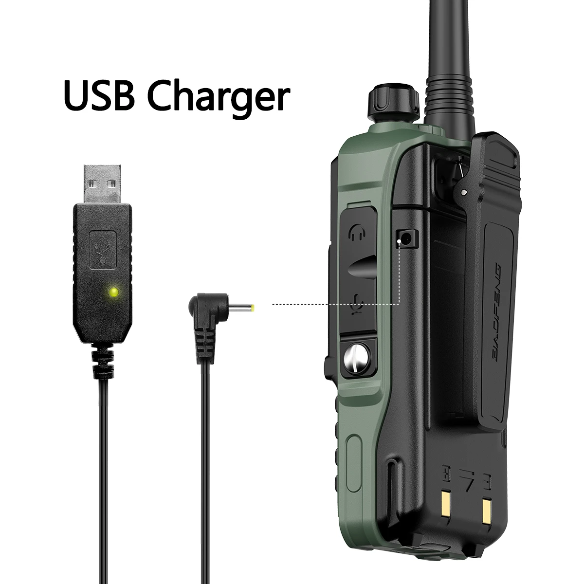 BAOFENG UV-S9 Plus V1 V2 – Walkie Talkie impermeable de doble banda UHF VHF de alta potencia, 16 KM de largo alcance