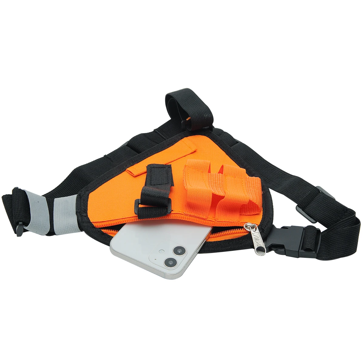 BAOFENG Tactical Vest Chest Harness for BF-888S & UV-5R | Durable Nylon Radio Pouch & Holster
