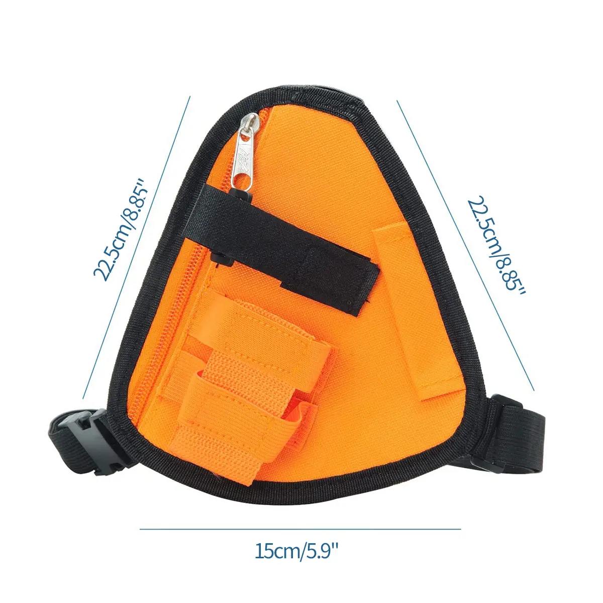 BAOFENG Tactical Vest Chest Harness for BF-888S & UV-5R | Durable Nylon Radio Pouch & Holster