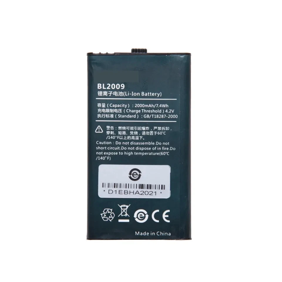 BL2009 Li-Ion Battery Rechargeable 4.2V 2000mAh Walkie Talkie HYT Hytera TD350 TD360 PD375 Two 