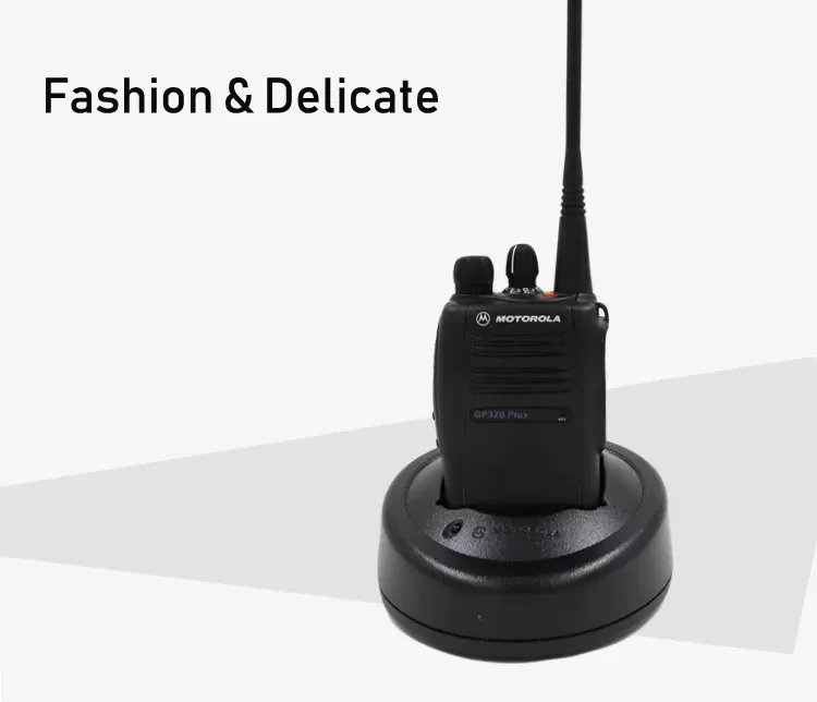 Motorola GP328Plus GP344 Portable Ham Two Way Radio Walkie Talkie UHF VHF Long Range Portable