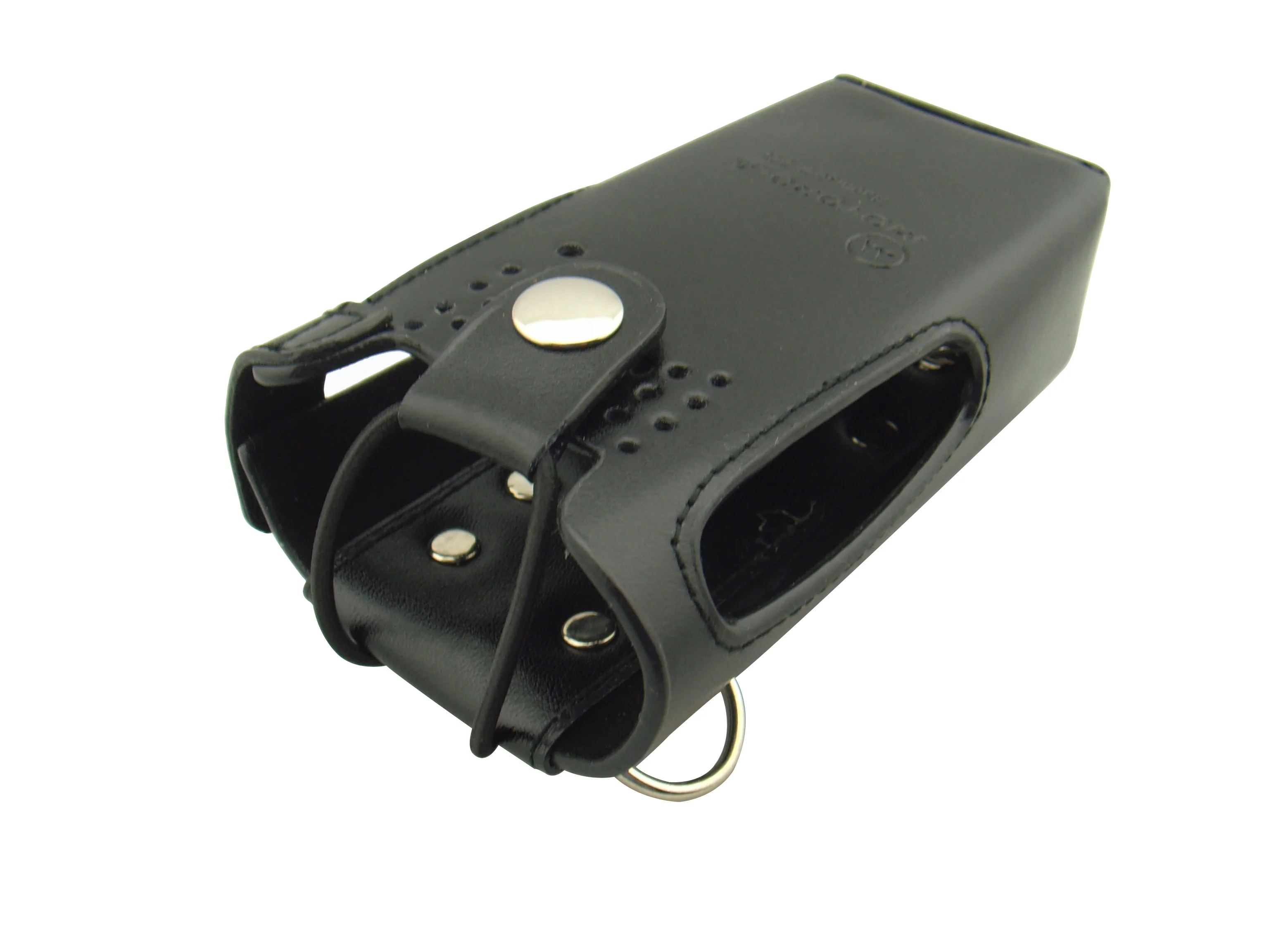 Hard Leather Case for Motorola Two Way Radio, Carrying Holder, Holster for GP320, GP340, GP360,