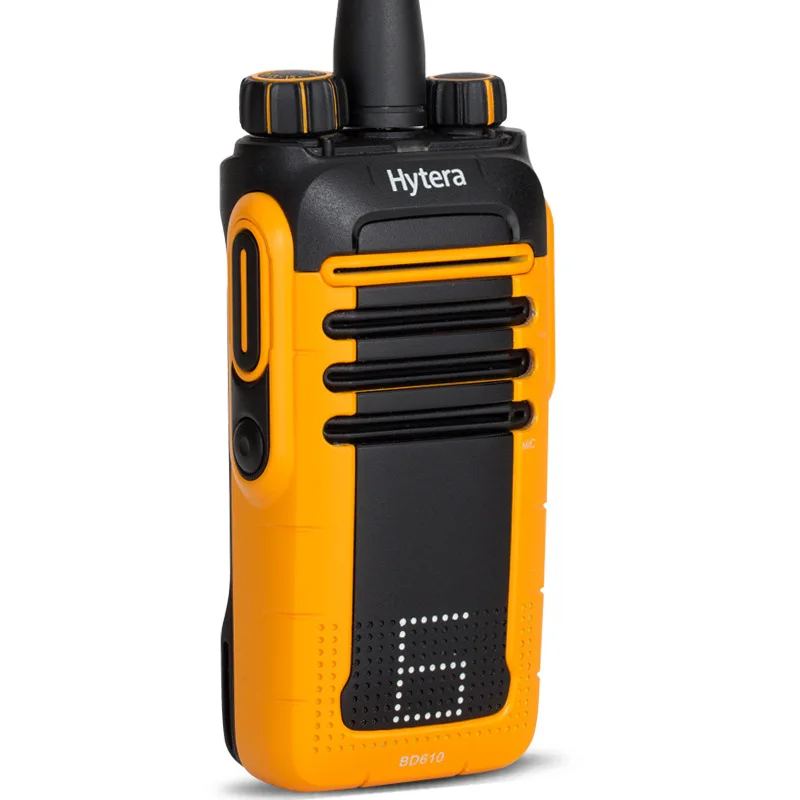 Hytera-BD610 BD615 Walkie Talkie, Digital Wireless, High Power, Remote, Handheld Station, Outdo