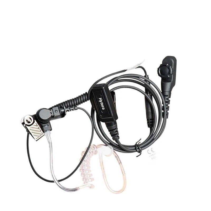 Hytera walkie talkie earphones PD780 PD700 earhook earbuds EAN23 earbuds transparent conduit ea