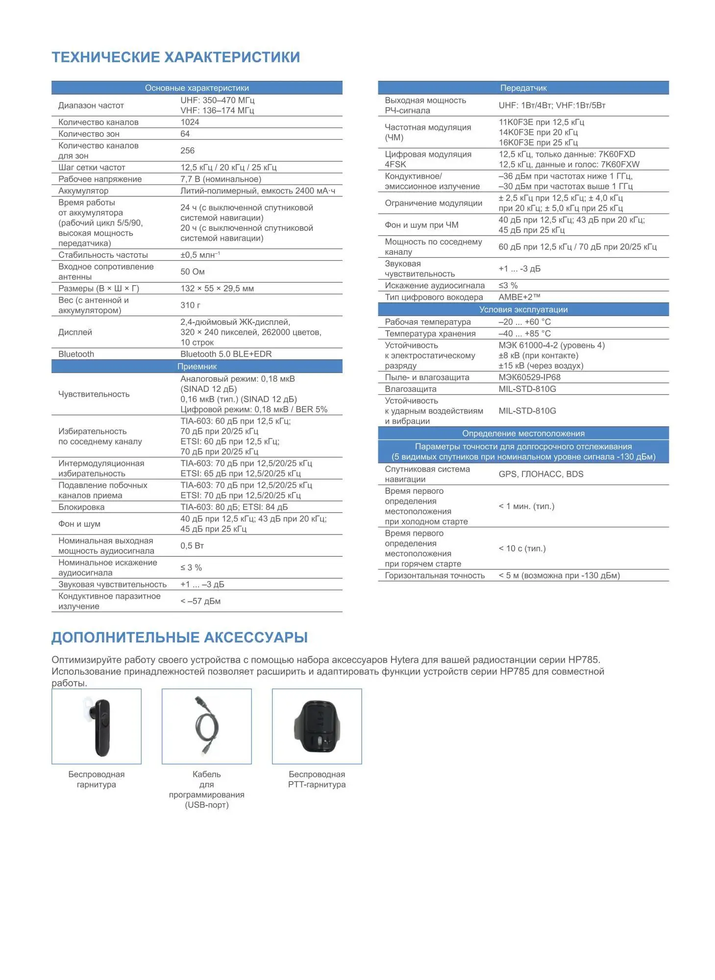 Hytera HP785/HP785G/HP78X GPS DMR Business Advanced Professional Analog Digital Two Way Radio w