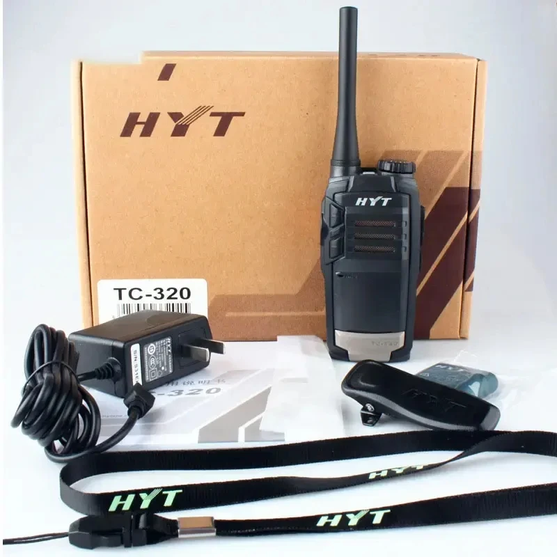 Hytera Hynanda-Small Walkie Talkie, TC320, USB Charging, Camping, Hotel, Outdoor, Ski