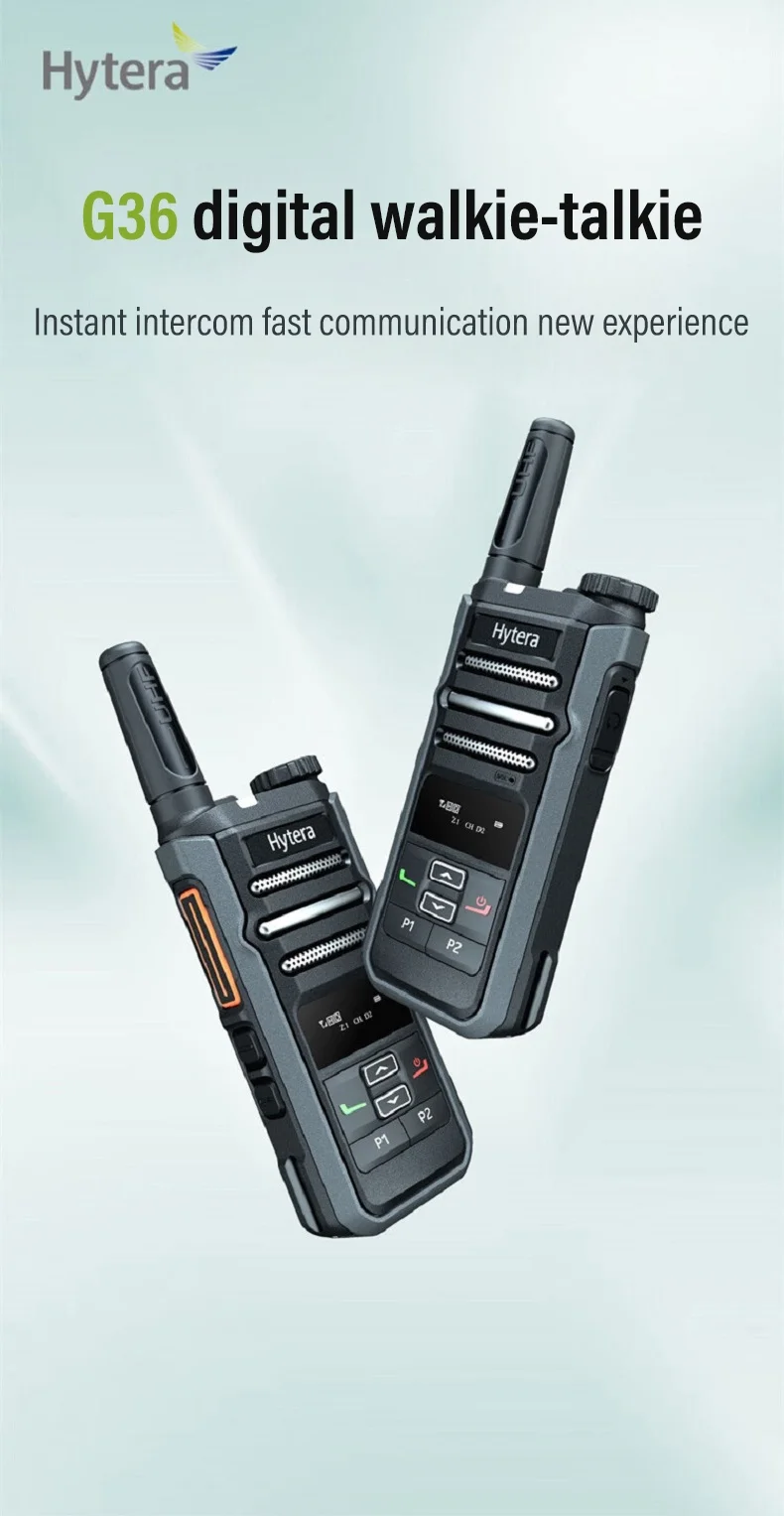 Hytera HYT-G36 WalkieTalkie Bluetooth voice DMR digital analog compatible Type-c fast charging
