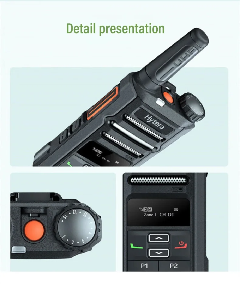 Hytera HYT-G36 WalkieTalkie Bluetooth voice DMR digital analog compatible Type-c fast charging