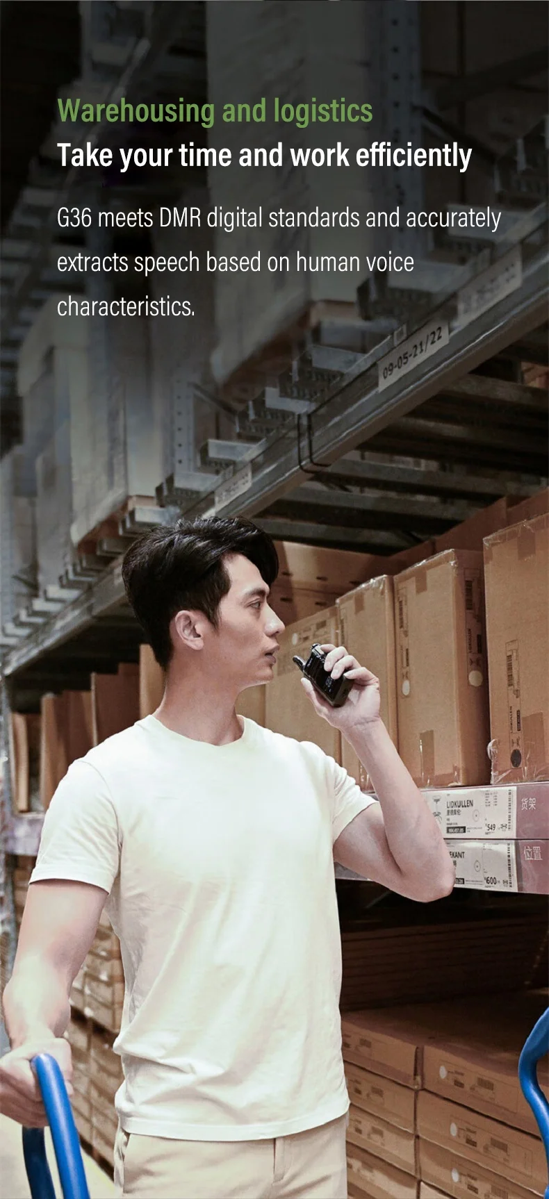 Hytera HYT-G36 WalkieTalkie Bluetooth voice DMR digital analog compatible Type-c fast charging
