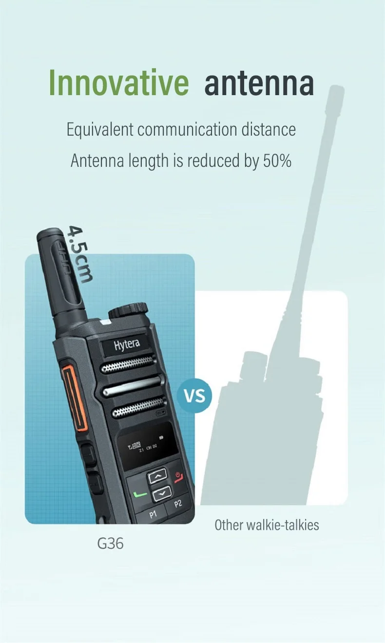 Hytera HYT-G36 WalkieTalkie Bluetooth voice DMR digital analog compatible Type-c fast charging